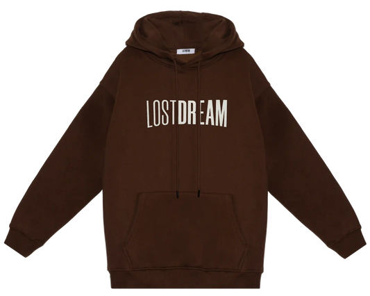 LOST DREAM HOODIE BROWN + 10€ EN PARTICIPACIONES